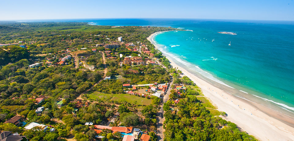 Tamarindo coastline